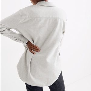 Madewell Flannel Sunday Shirt/jacket/shacket